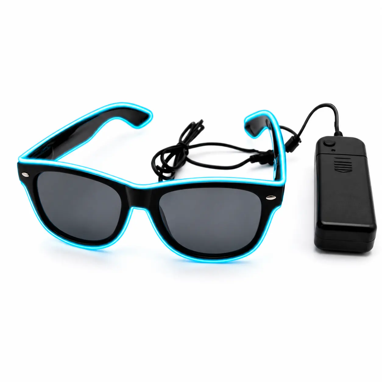 Round EL Wire Party Glasses