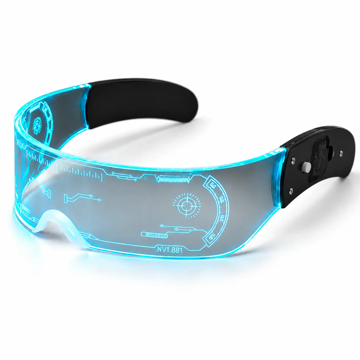 Dual-Side RGB Acrylic Party Glasses