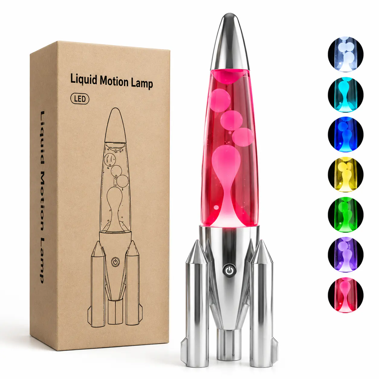 Rocket Lava Lamp