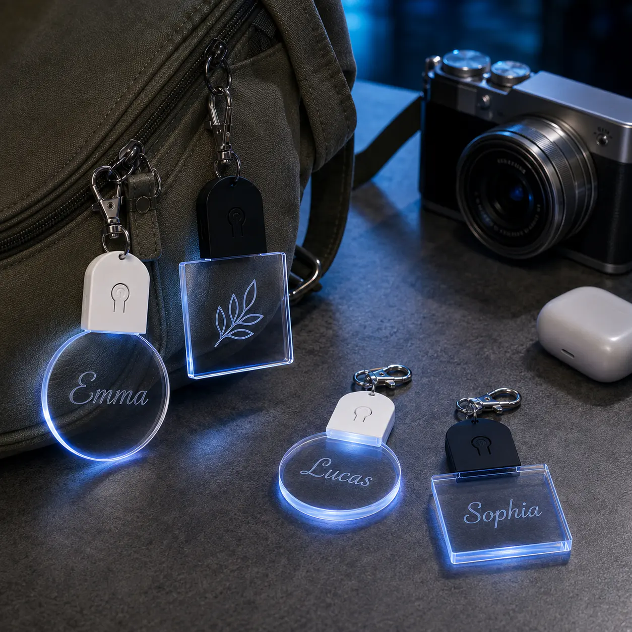 Light-Up Keychains
