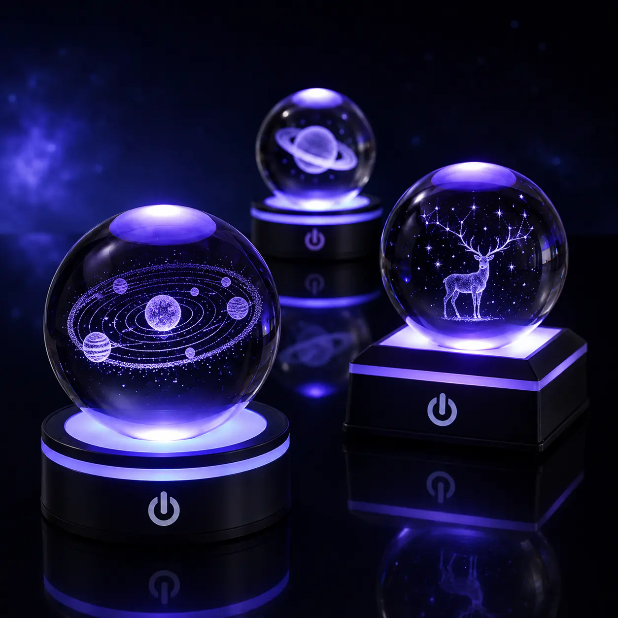 7-Color Crystal Ball Night Light