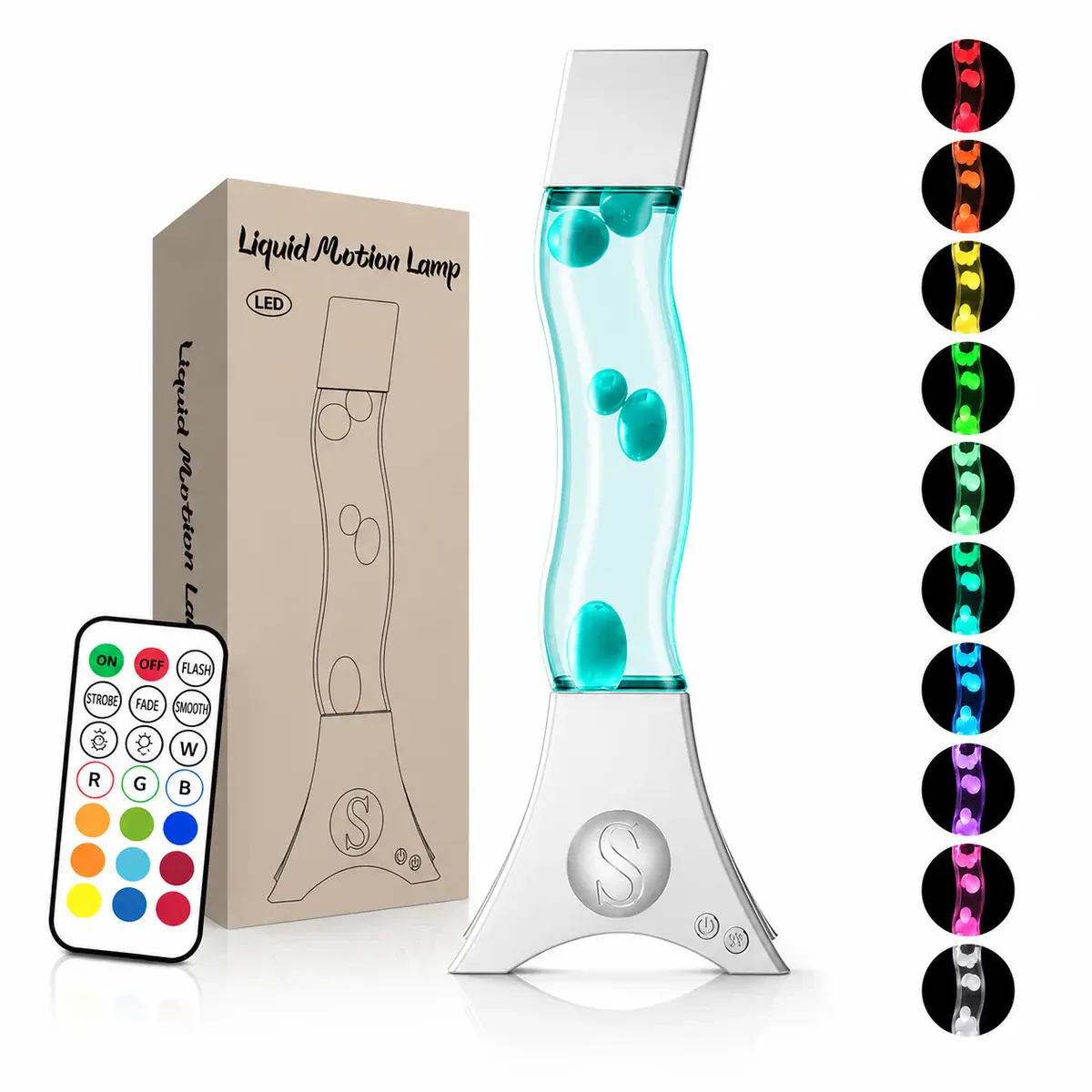Decorative motion lamp for a private-label retail collection
