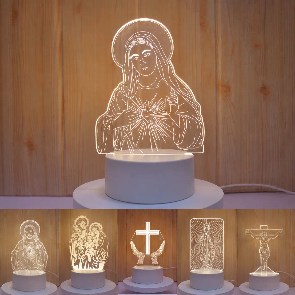 Acrylic Night Lights product category