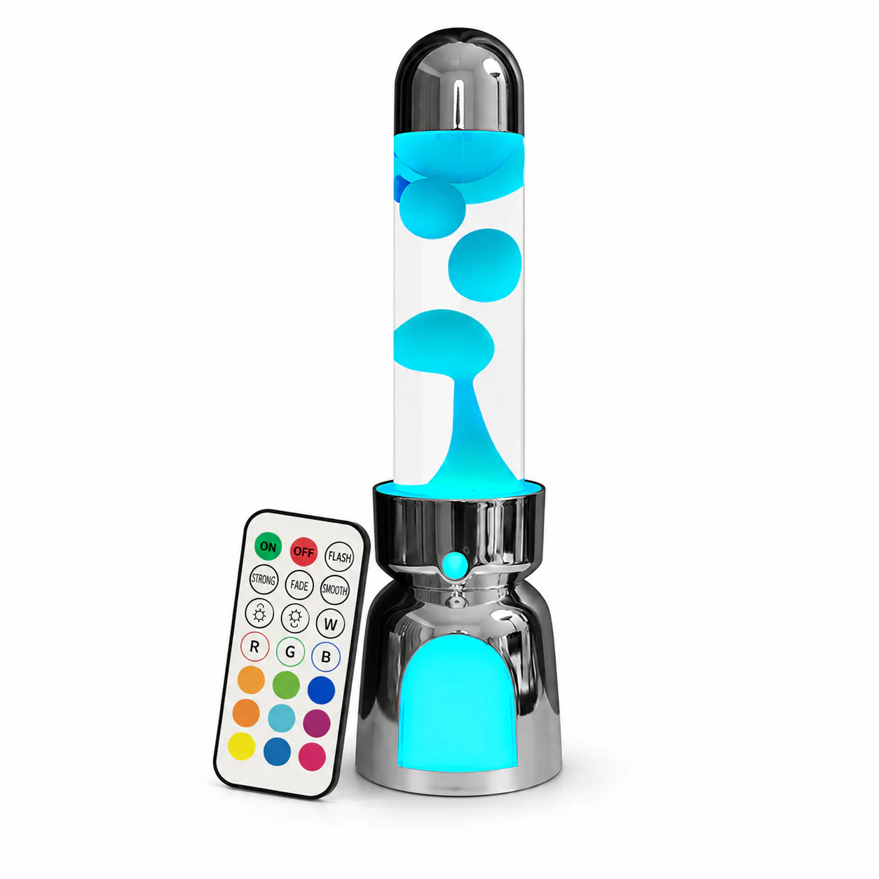 Custom Color Lava Lamp with Remote Control