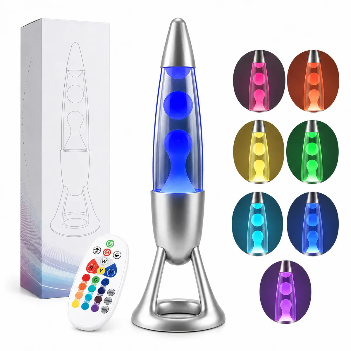 Tripod decorative motion lamp for a retail and gifting collection